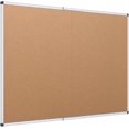 thumbnail image 1 of Cork Bulletin Board/Foldable Noticeboard X es Silver Aluminium Frame, 1 of 6