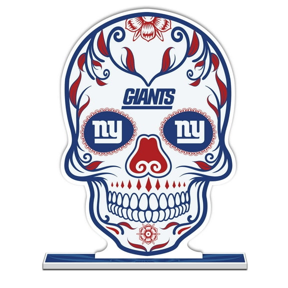 New York Giants 10" Sugar Skull Standee