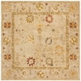 thumbnail image 6 of SAFAVIEH Antiquity Whitaker Floral Bordered Wool Area Rug, Taupe/Beige, 5' x 8', 6 of 10