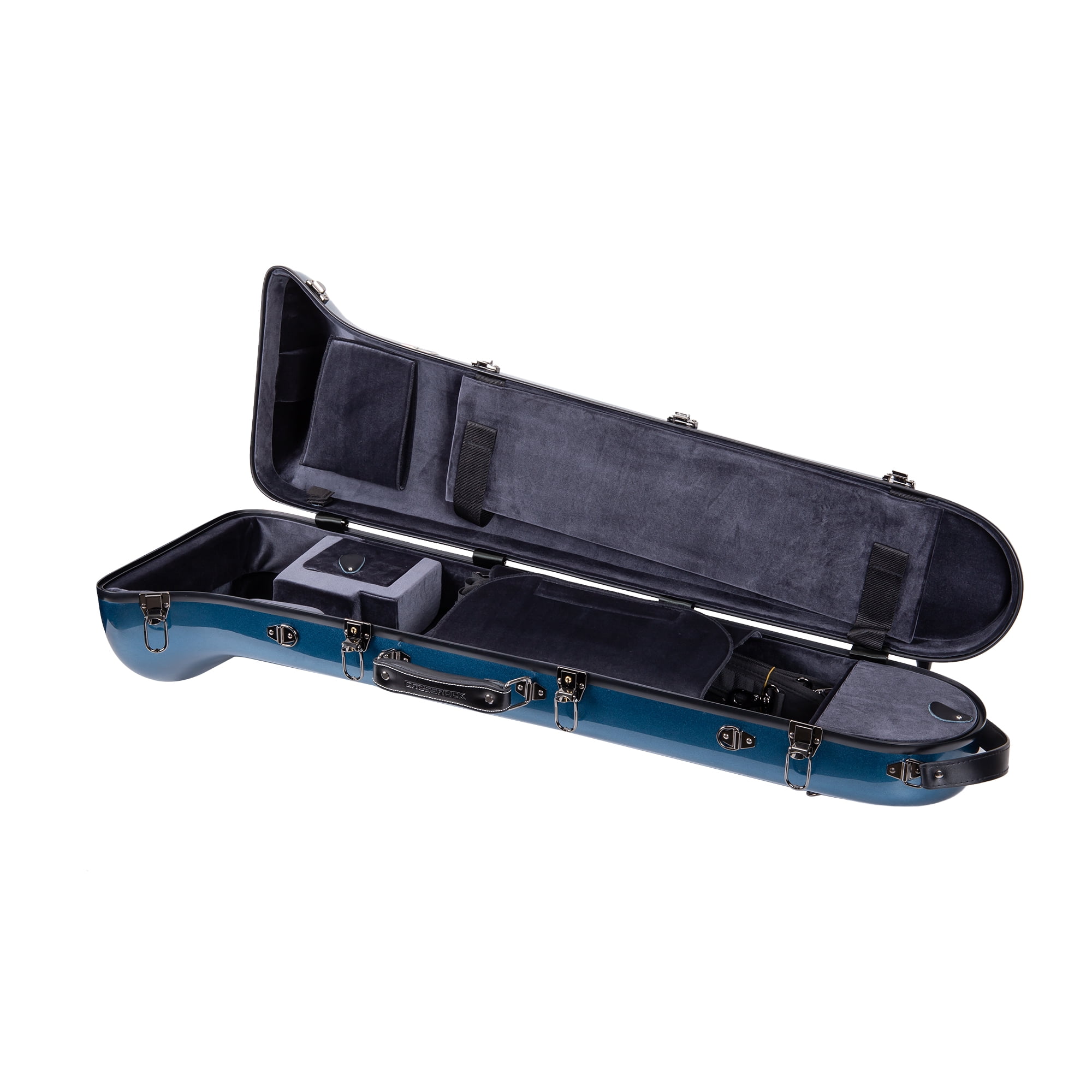 Crossrock Bb Slide Trombone Case for FTrigger or Straight Trombone