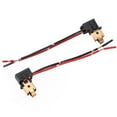 thumbnail image 2 of RANMEI 2Pcs H1 H3 Socket Extension Wiring Harness Connector Led Headlight Adapter Car Light Bulb Socket Crooked -Plug Car Accessories, 2 of 8