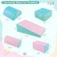 thumbnail image 2 of Gymax 5 PCS Kids Climb & Crawl Activity Playset Soft Foam Block Toddler Play Structure, 2 of 10