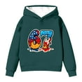 thumbnail image 6 of WERYOUNG Kids 67 Hoodie Boys Girls Graphic Print Hooded Sweatshirts Long Sleeve Pullover Casual Fashion Hoody Tops Athletic Daily Wear 9-10 Years, 6 of 6