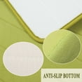 thumbnail image 4 of PiccoCasa Absorbent Memory Foam Bath Mat Bath Runner Rug, Yellow Green 16" x 47", 4 of 8