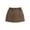 Olive Green, variant on Girls Cargo Mini Skirt with Side Pockets Elastic Waist Utility Skirt Casual School and Play Skort for 3-14 Years