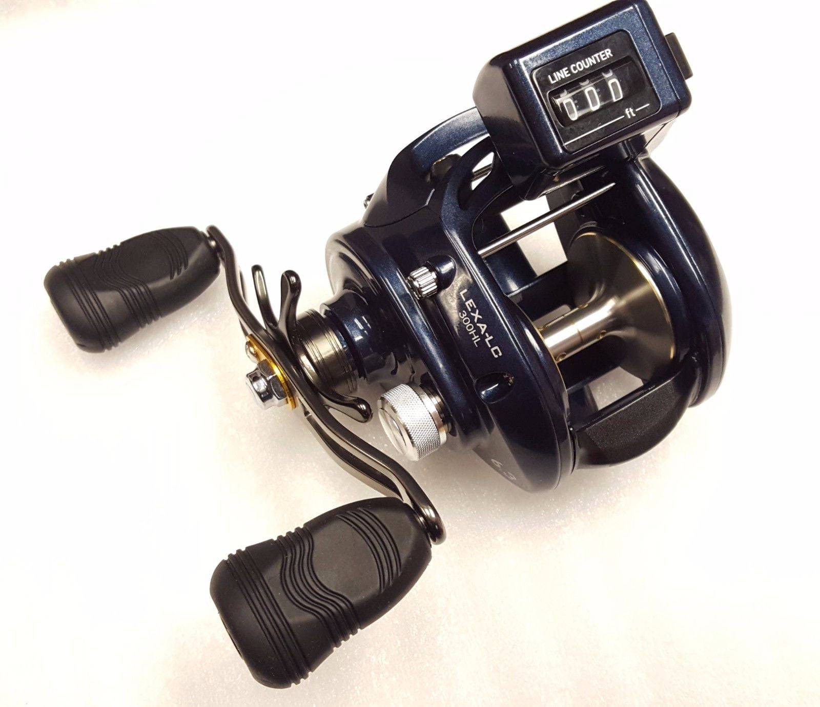 LEXA-LC300H Daiwa Lexa-LC 6.3:1 Line Counter Baitcast Right Hand Fishing Reel 
