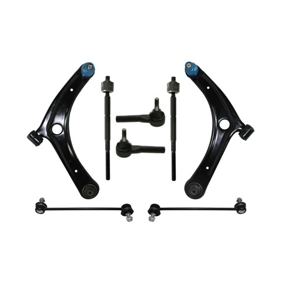 8 Pc Kit Lower Control Arm & Ball Joints Inner Outer Tie Rods Sway Bar Link Complete Suspension Fits select: 2007-2017 JEEP PATRIOT, 2007-2017 JEEP COMPASS