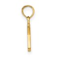 thumbnail image 2 of Diamond2Deal 14K Yellow Gold Block Letter K Initial Pendant for Women, 2 of 6