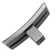 thumbnail image 2 of GlideRite 1-7/8 in. Industrial Dual Bar Cabinet Knob, Brushed Pewter, 2 of 5