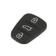 thumbnail image 3 of Riwesomey Cubierta del botón de la llave del coche Piel de goma de 3 teclas con marca Reemplazo del accesorio automotriz para I10 / I20 / I30 Vehículos, repuestos y accesorios Mis negro, 3 of 6