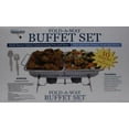 thumbnail image 2 of Serve-rite 10-pc Fold A Way Buffet Set, 2 of 3