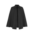 thumbnail image 3 of Men's Classic Vampire Cape Costume Gothic Victorian Cloak with Pointed Collar Vintage Magician Dracula Outfit for Halloween Cosplay Themed Dress Up, 3 of 9