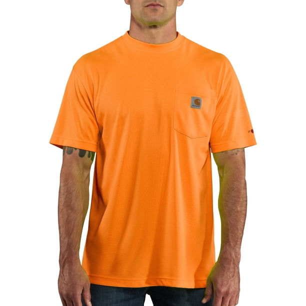 Carhartt Men's HighVisibility Force Color Enhanced SS TShirt