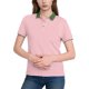 thumbnail image 1 of Negocios Tops Casuales para las Mujeres Manga Corta Botón de Solapa Abajo Camisa Desgaste de Oficina Transpirable, 1 of 6