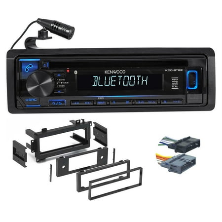 - Kenwood 1-Din CD Radio Receiver w/Bluetooth iPod/iPhone/ For 1995-99 Dodge Neon