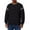 Black, variant on Men's Jacquard Knit Sweater Crew Neck Long Sleeve Casual Contrast Stripe Pullover