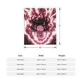 thumbnail image 2 of Nezuko Flannel Fleece Cute Anime Bed Blanket Sofa Office Travel Lightweight Conditioning All Season Blanket 30x40 Nezuko-3, 2 of 5