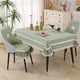 thumbnail image 4 of Advancent Cojín de silla con funda europea plisada de conejo, cojín de asiento curvo grueso con respaldo integrado Cubiertas para muebles de jardín azul, 4 of 6