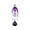 1#Purple_b, variant on EclipseJewels Halloween Solar Garden Stake Light Outdoor Decor - Glowing Skeleton Figurine with LED Lamp, 3D Creepy Waterproof Skull Yard Ornament for Lawn Grave Patio Pathway Party,Green