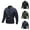 Navy, variant on Baseball Jackets for Men 2025 Lightweight Casual Stand Collar Zip Up Jacket with Pockets Outerwear Coat