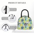 thumbnail image 4 of Lukts Shell Clam Print Portable Lunch Bag, Lunch Bag Picnic Bag - Waterproof, Heat-insulating and Cold-insulating, Suitable for School, Work, 4 of 6