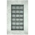 thumbnail image 2 of Modern Home Living Wall Galvanized Steel/Zinc Succulent Planter (Aged Zinc, 18 Pocket), 2 of 6