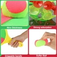 thumbnail image 4 of Toss and Catch Ball Set,Happon Outdoor Games for Kids with 2 Paddles 2 Balls Outside Toys,Catching Ball Set,Beach Backyard Games Activities for Ages 3-12, 4 of 7