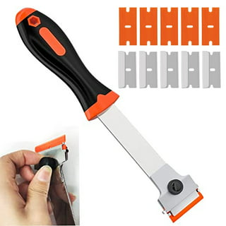 DOMETOUR Plastic Razor Blades Scraper Tool Wall Paint Remover 2