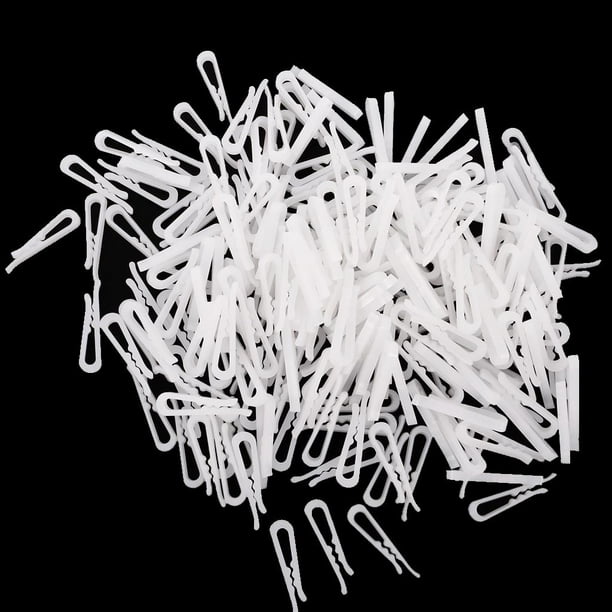 200 × Mini clips para tendedero de ropa, clip de plástico para papel de general, clip de fotografía de papel, clip de pinzas para BLESIY Clip Con Dientes