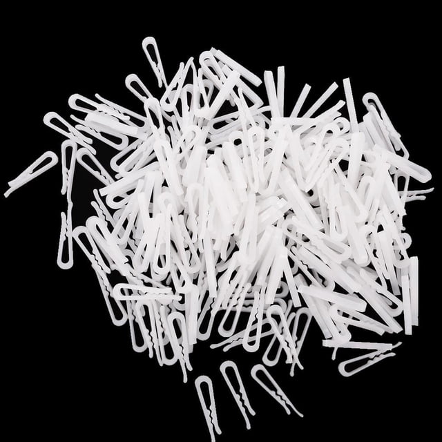 200 × Mini clips para tendedero de ropa, clip de plástico para papel de general, clip de fotografía de papel, clip de pinzas para BLESIY Clip Con Dientes