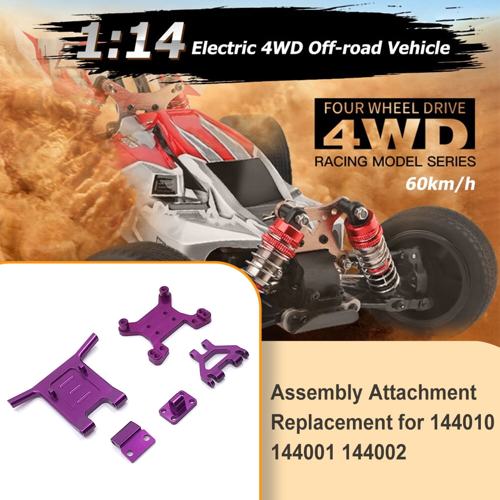 Maoww Servo Bras Tringle de Liaison Réglable Voiture Tiges de Liaison Crawler Kit de Camion Jouet Mise à Niveau Pièce de Remplacement pour WLtoys 144010 144001 Rouge