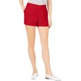 thumbnail image 1 of maison Jules Shorts Décontractés pour Femmes, Rouge, TTG, 1 of 1