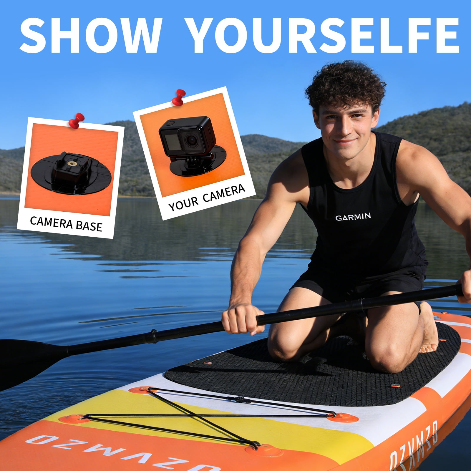 10' Premium Stand Up Paddle Board, Yoga Board with SUP Accessories & Carry Bag ,Surf Control  and Non-Slip Deck for Youth/Adults of All Skill Levels