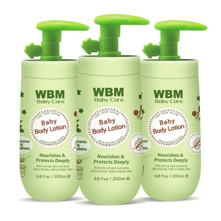 UPC: 0840162317741 | WBM Baby Moisturizing Body Lotion 6.8 fl oz Each | Pack of 3