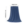thumbnail image 2 of Cififendec 1PC Large Size Bathing Towel Solid Color 55.11" x 27.55" Super Soft Absorbent Thin Fiber Oversized Comfortable Bath Towel for Home Gym Spa Beach Holiday, 2 of 5