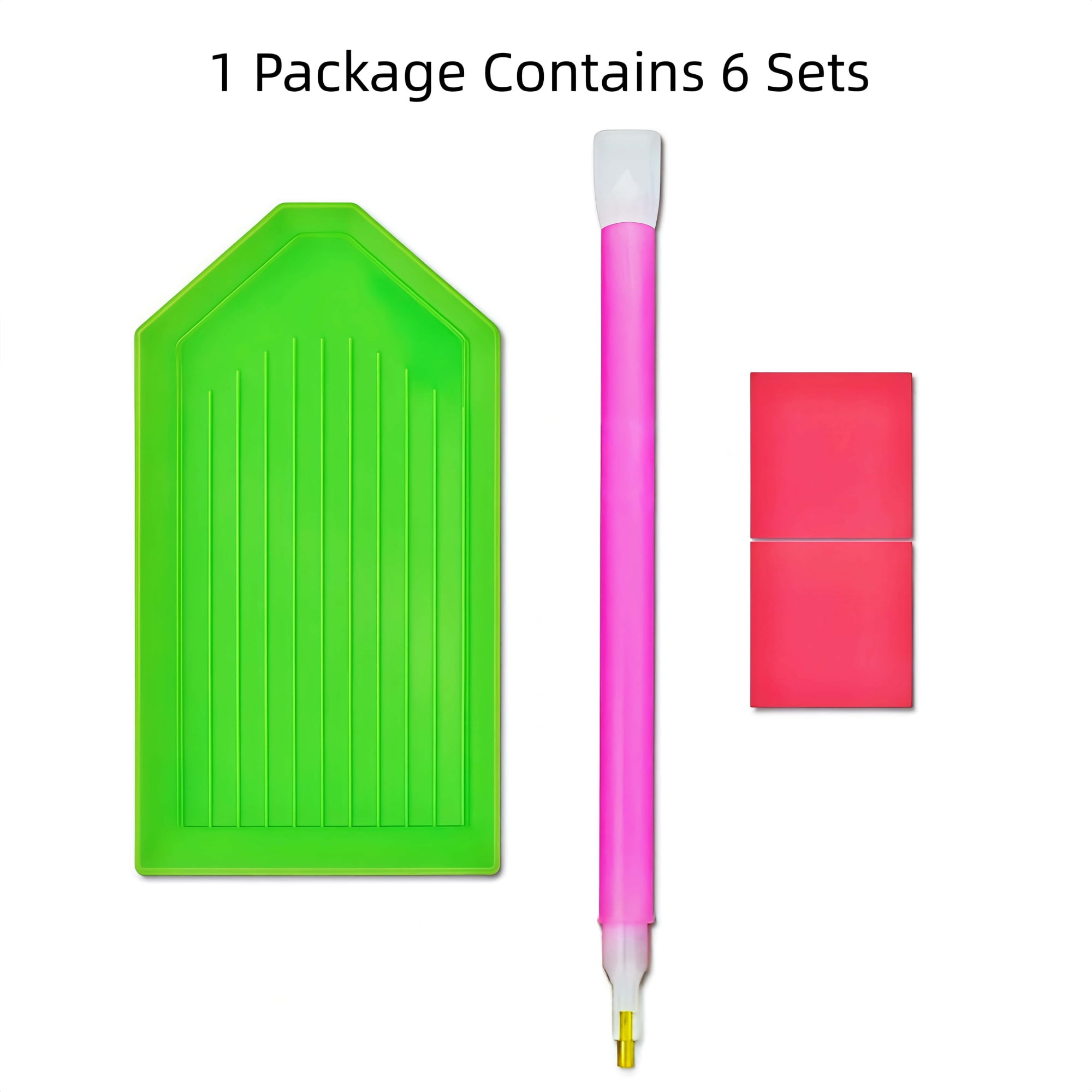 JOYSTRY 5D Diamond Painting Tools Kit Diamond Art Pens, Trays and Sticky Clay DIY Accessories