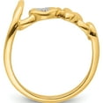 thumbnail image 2 of 10K Yellow Gold Diamond Love Ringsize 7 (Width 2) - Jbsp, 2 of 5