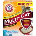 thumbnail image 1 of Arm & Hammer Multi Cat, Clean Burst, Clumping Cat Litter, 18KG, 1 of 7