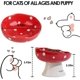 thumbnail image 3 of Cuenco para gatos elevado cerámica cuenco para mascotas inclinado anti-vómito cuenco para gatitos amigable con bigotes cuenco para comida y agua, 3 of 8