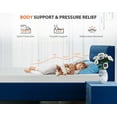 thumbnail image 5 of YRLLENSDAN 6 Inch Gel Memory Foam Mattress Medium Firm Mattresses Bed-in-a-Box, Twin, 5 of 7