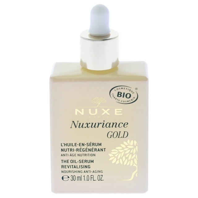 Suero revitalizante con aceite dorado Nuxuriance de Nuxe para mujeres - Suero de 1 oz