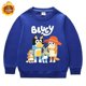 thumbnail image 3 of Bluey'S Velvet And Thickening Children'S Round Neck Sports Sweatshirt Bluey Long-Sleeved Casual Tops For Boys And Girls Hoodie, 3 of 5