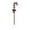 B, variant on Christmas Outdoor Solar Garden Lights – Iron Snowman Candy Pathway Stakes, Waterproof Holiday Lawn Decorations
