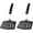 2 Pack Black, variant on 2 Pack  Large Pancake Spatula Turner for Nonstick Cookware, Extra Wide Spatula for Cooking, Flexible Fish Turner, Slotted Spatulas for Eggs Omelette Flipping, Dishwasher Safe (2 Pack Green)