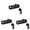 black 3PCS, variant on Monocular HD Mini Portable Waterproof Binoculars For Phone Shooting, 3.42x1.42 inch, black 4PCS
