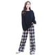 thumbnail image 5 of Pijamas de algodón puro de primavera y otoño, pantalones de manga larga para mujer, ropa de casa, traje, ropa de abrigo sencilla, pijamas de estilo coreano para mujer, 5 of 5