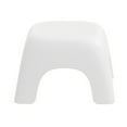 thumbnail image 1 of 1Pack Stepping Stool for Toddlers NonSkid LoadBearing Capacity Shoe Changing White Plastic Square, 1 of 9