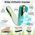 thumbnail image 5 of Women's Orthopedic Diabetic Wide Running Shoes: Comfortable Casual Arch Support Plantar Fasciitis Fashion Sneakers, High Arch Work Tennis Walking Shoes for Foot and Heel Pain Relief, 5 of 8