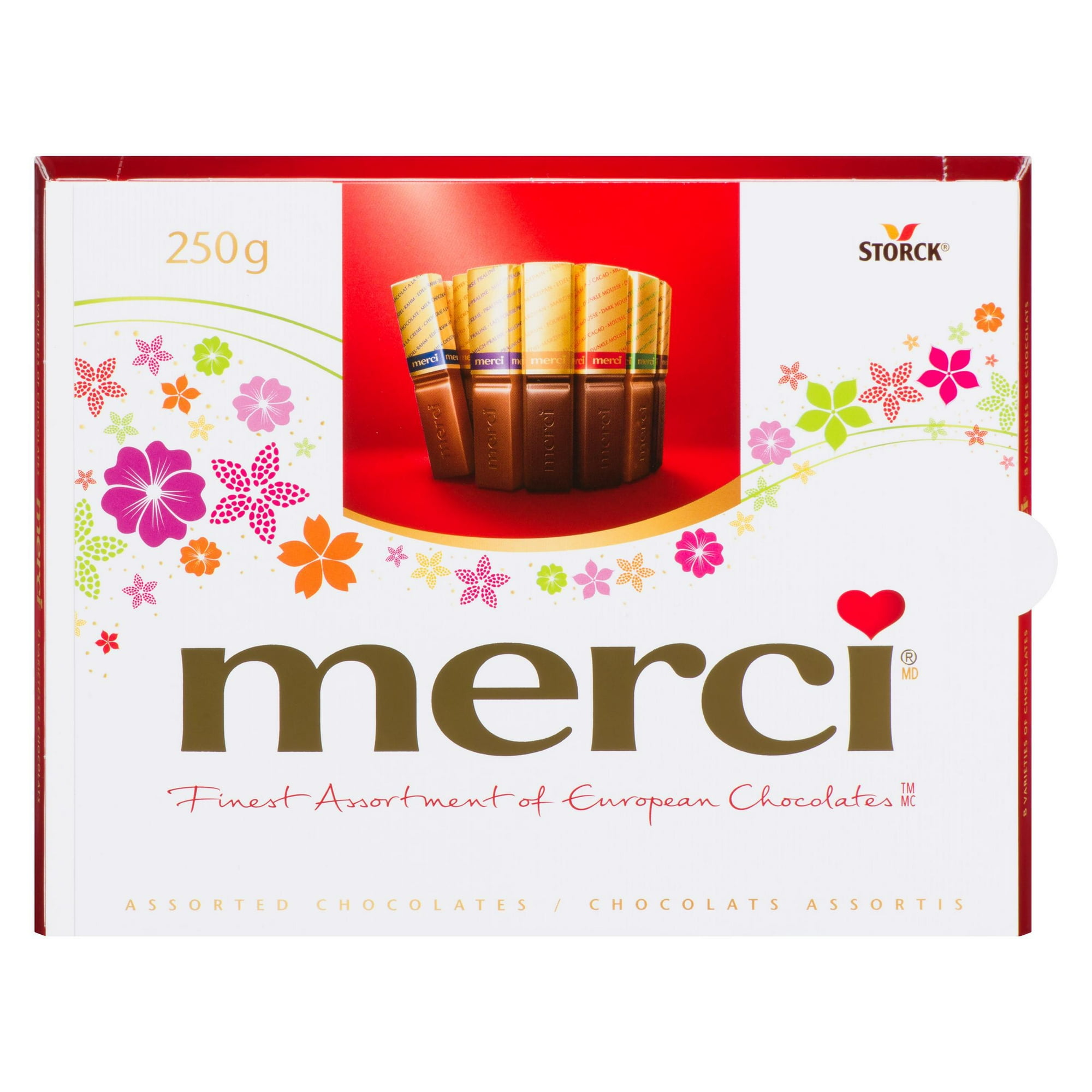 Merci Spring Edition merci Finest Selections of European Chocolates, Assorted 250g - Spring ...