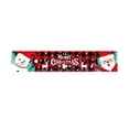 thumbnail image 2 of TIMIFIS Pleated Tablecloth Santa Claus Table Flag Printed Rectangular Tablecloth Christmas Party Table Flag Tablecloth Home Decoration Adapts to Various Decoration Styles Home Decoration, 2 of 6